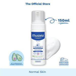 Mustela Foam Shampoo for Newborns 150ml [EXP: 07/2025