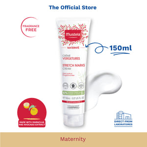 Mustela Maternite Stretch Marks Cream (Fragrance-free) 150ml [EXP: 09/2025]