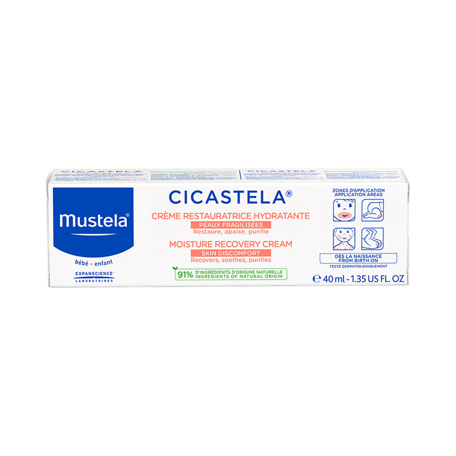 Mustela Cicastela Moisture Recovery Cream 40ml [EXP: 10/2025]