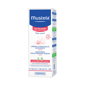 Mustela Soothing Moisturizing Face Cream (fragrance-free) 40ml [EXP: 07/2025]