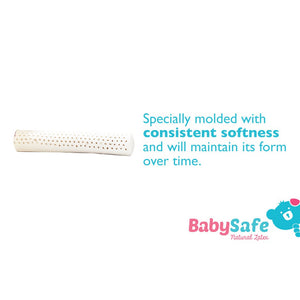BabySafe Bolster - Latex Baby Bolster (with 1 case)
